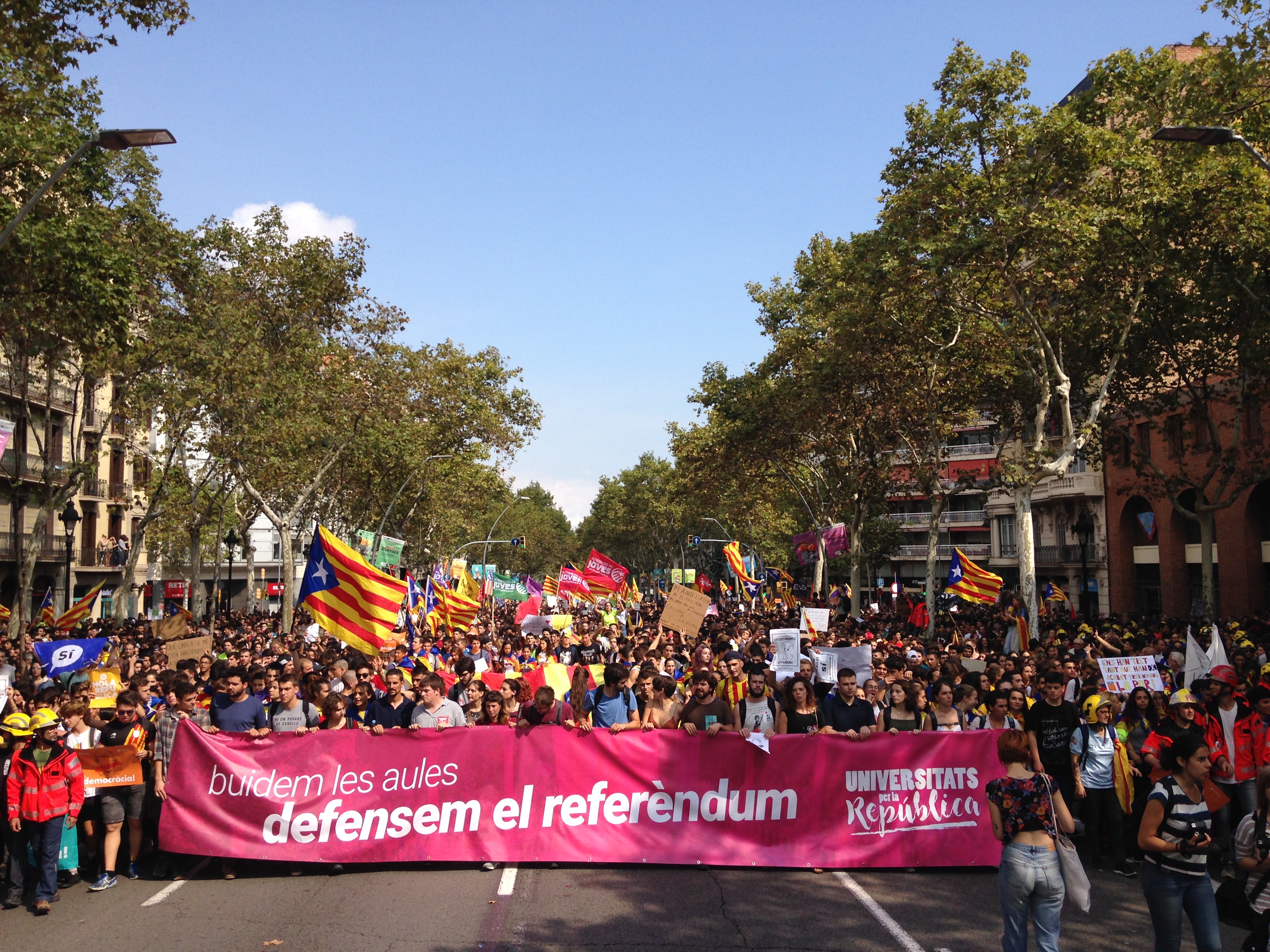 Concentraciones estudiantiles en España contra el acoso escolar